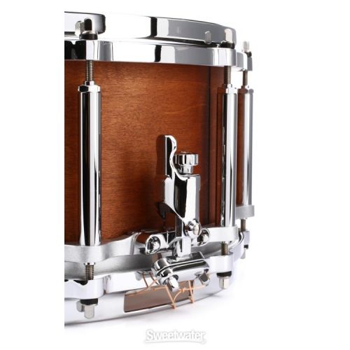  Pearl Free Floater Mahogany/Maple - 6.5 x 14-inch Snare Drum - Satin Natural