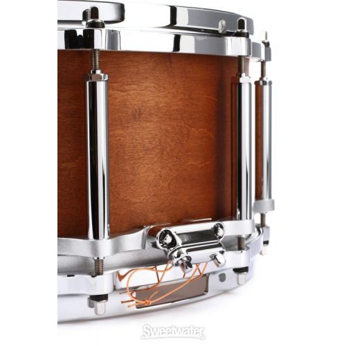  Pearl Free Floater Mahogany/Maple - 6.5 x 14-inch Snare Drum - Satin Natural