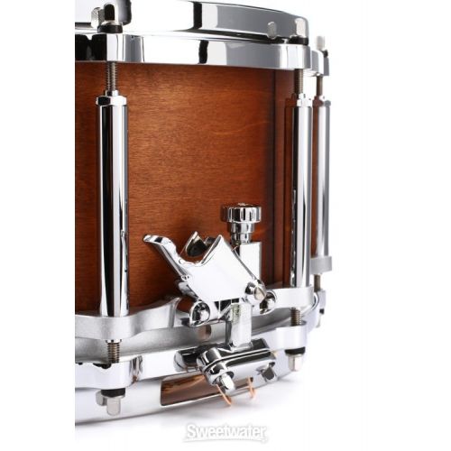  Pearl Free Floater Mahogany/Maple - 6.5 x 14-inch Snare Drum - Satin Natural