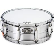 Pearl Sensitone Heritage Aluminum Alloy Snare Drum - 5 x 14-inch - Brushed