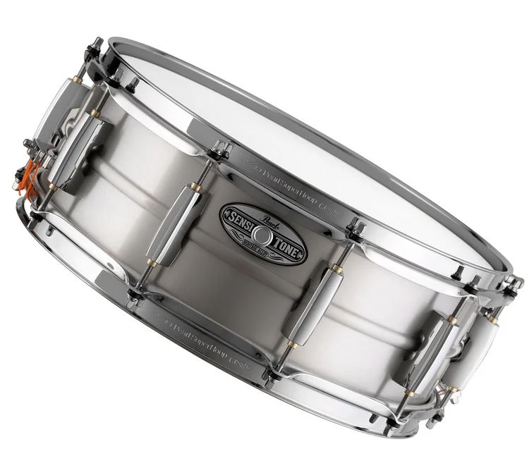  Pearl Sensitone Heritage Aluminum Alloy Snare Drum - 5 x 14-inch - Brushed