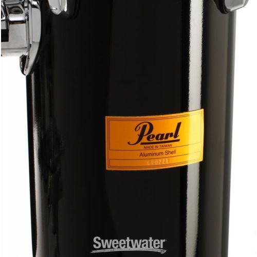  Pearl Rocket Toms 2-pack with Stand 12/15 inch - Piano Black Finish
