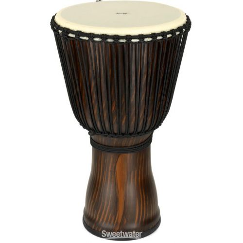  Pearl 14-inch Rope Tuned Djembe - Artisan Straight Grain Limba