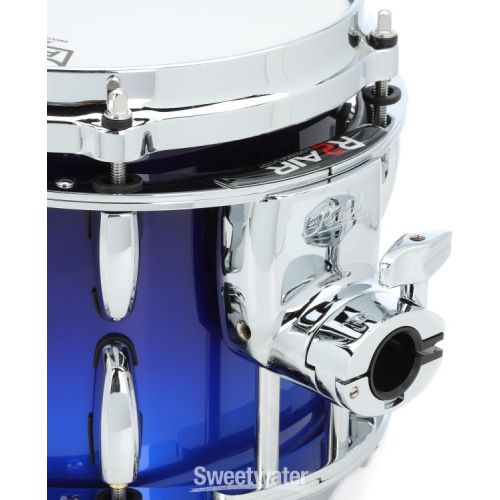  Pearl Masters Maple Pure Tom with Standard Mount - 7 x 8 inch - Kobalt Blue Fade Metallic