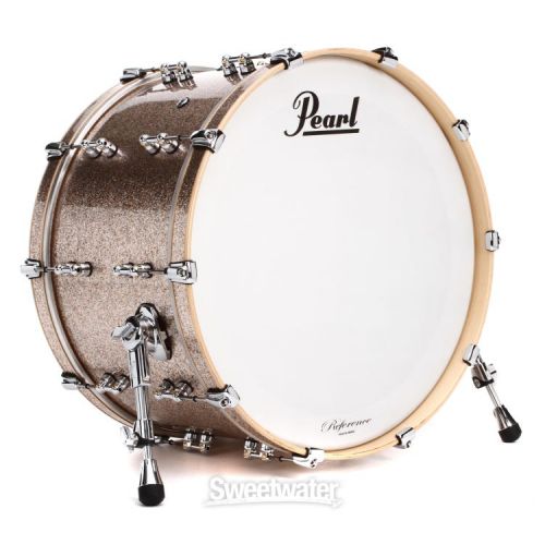  Pearl Music City Custom Reference RFP424P/C 4-piece Pure Shell Pack - Champagne Sparkle