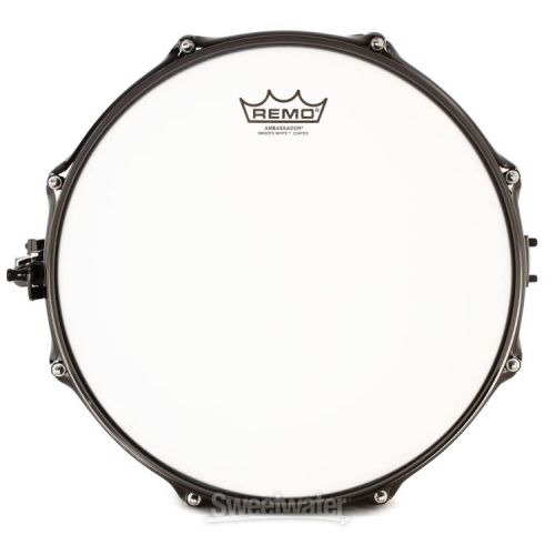  Pearl Masterworks Studio Snare Drum - 5 x 13-inch - Black Burst over Black Limba