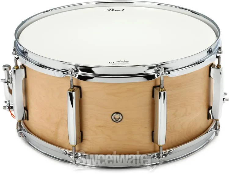  Pearl Modern Utility Snare Drum - 6.5 x 14-inch - Satin Natural