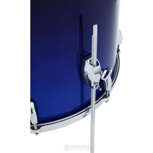  Pearl Masters Maple Pure Floor Tom - 16 x 18 inch - Kobalt Blue Fade Metallic