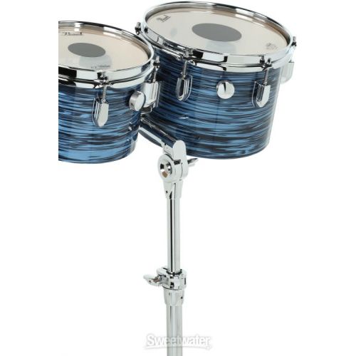  Pearl President Series Deluxe Concert Toms - 8-inch x 6-inch and 10-inch x 7-inch, Ocean Ripple