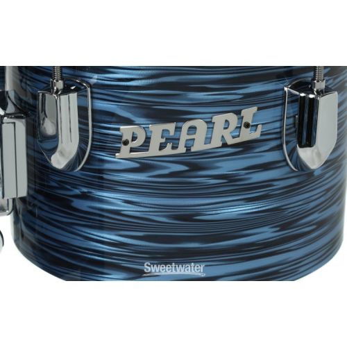  Pearl President Series Deluxe Concert Toms - 8-inch x 6-inch and 10-inch x 7-inch, Ocean Ripple
