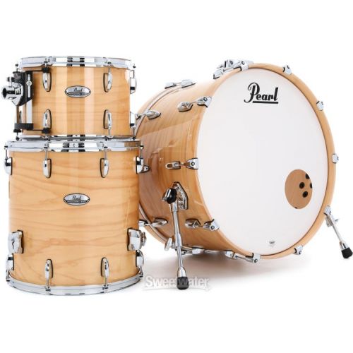  Pearl Professional Maple 3-piece Shell Pack - Natural Maple Demo