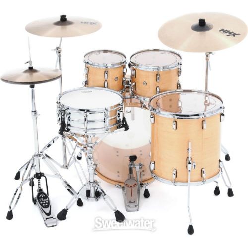  Pearl Professional Maple 4-piece Shell Pack - Natural Maple Demo