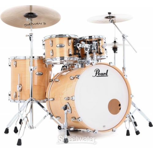  Pearl Professional Maple 4-piece Shell Pack - Natural Maple Demo