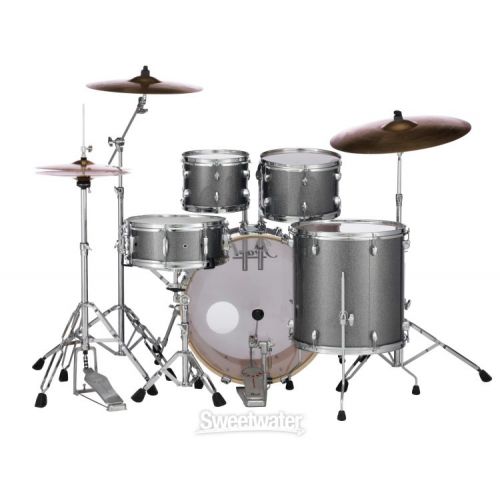  Pearl Export EXX725S/C 5-piece Drum Set with Snare Drum - Grindstone Sparkle