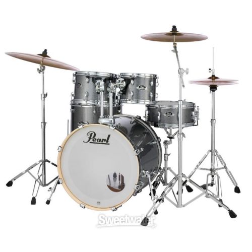  Pearl Export EXX725S/C 5-piece Drum Set with Snare Drum - Grindstone Sparkle