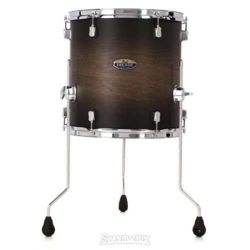  Pearl Decade Maple 2-piece Add-on Tom Pack - Satin Black Burst