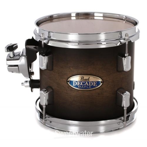  Pearl Decade Maple 2-piece Add-on Tom Pack - Satin Black Burst