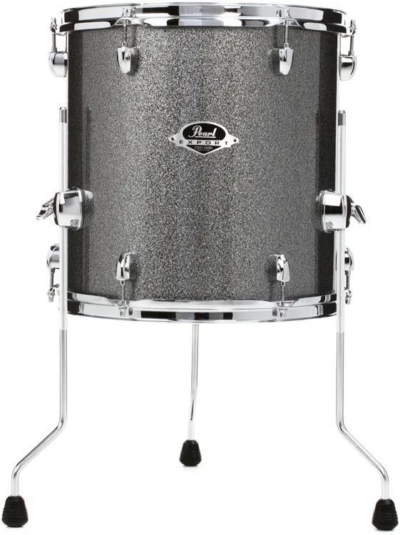 Pearl Export EXX Floor Tom - 14 x 14 inch - Grindstone Sparkle Demo