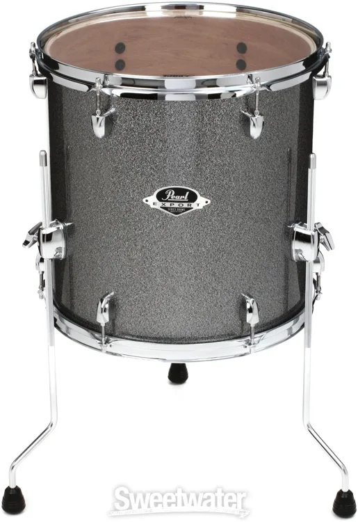  Pearl Export EXX Floor Tom - 14 x 14 inch - Grindstone Sparkle Demo