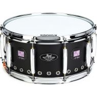 Pearl Matt McGuire Signature Snare Drum - 6.5 x 14-inch - Black Powdered Coat Demo