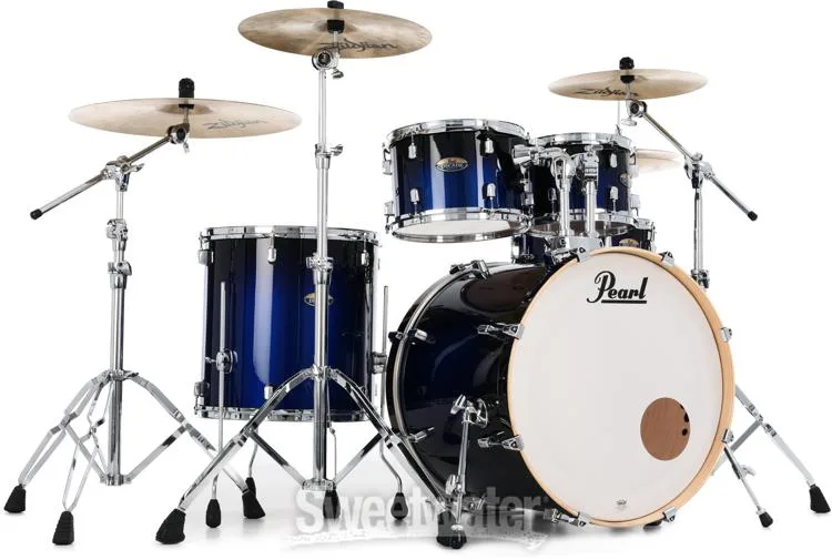  Pearl Decade Maple DMP925SP/C 5-piece Shell Pack with Snare Drum - Gloss Kobalt Fade Lacquer