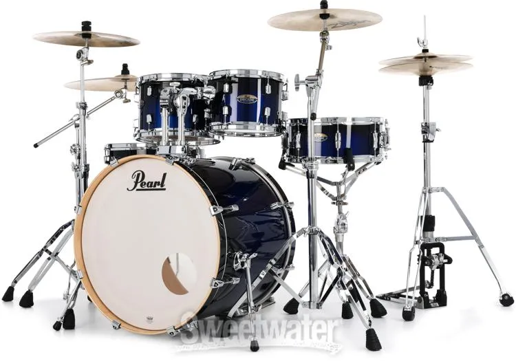  Pearl Decade Maple DMP925SP/C 5-piece Shell Pack with Snare Drum - Gloss Kobalt Fade Lacquer