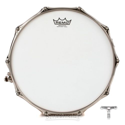  Pearl Masterworks Maple/Birch Snare Drum - 8 x 14-inch - Matte Natural Flame Maple