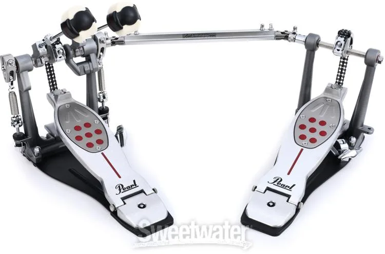  Pearl P2052CL Eliminator Redline Chain Drive Double Bass Drum Pedal - Left-Handed