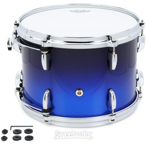  Pearl Masters Maple Pure Tom with GyroLock Mount - 9 x 13 inch - Kobalt Blue Fade Metallic