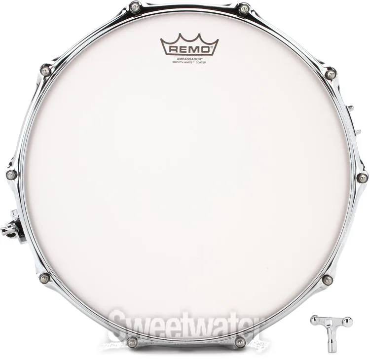  Pearl Music City Custom Master's Maple Reserve Snare Drum - 14 x 6.5-inch - Mirror Chrome