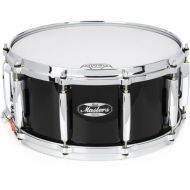 Pearl Masters Maple Snare Drum - 6.5 x 14-inch - Piano Black