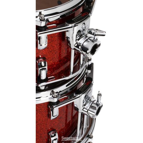  Pearl Music City Custom Reference RF424P/C 4-piece Shell Pack - Burnt Orange Glass