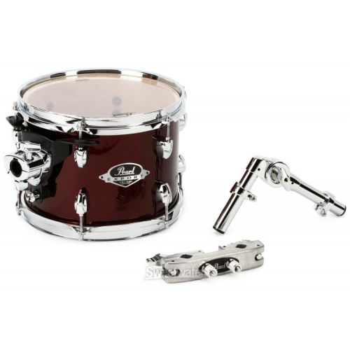  Pearl Export EXX Mounted Tom Add-on Pack - 7 x 10 inch - Burgundy Demo