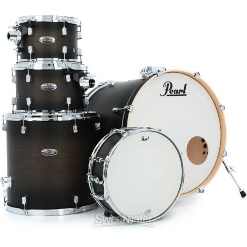  Pearl Decade Maple DMP925SP/C 5-piece Shell Pack with Snare Drum - Satin Black Burst