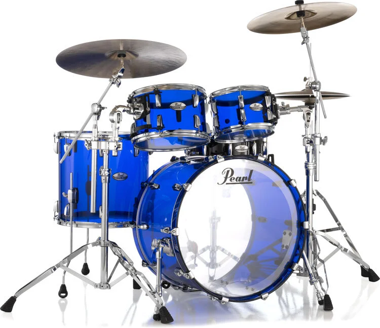  Pearl Crystal Beat CRB524P/C 4-piece Shell Pack - 50th-anniversary Limited-edition Sapphire Blue