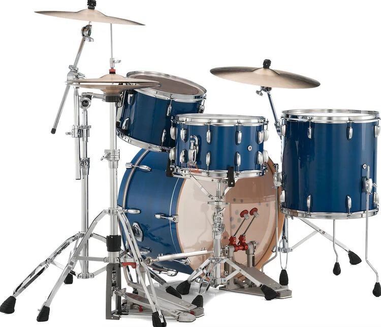  Pearl Professional Maple 3-piece Shell Pack - Sheer Blue