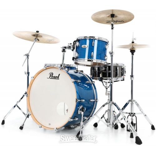  Pearl Professional Maple 3-piece Shell Pack - Sheer Blue