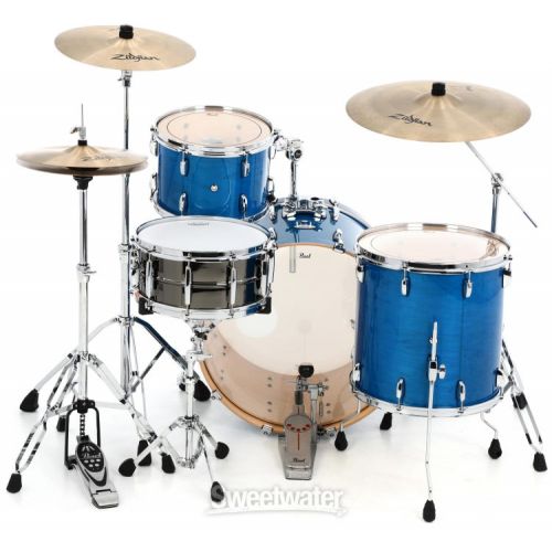  Pearl Professional Maple 3-piece Shell Pack - Sheer Blue