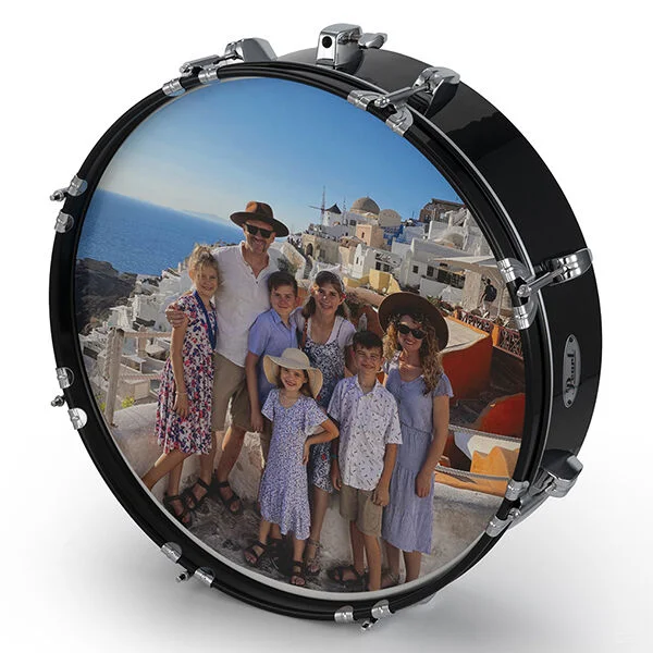  Pearl Bass Drum Picture Frame