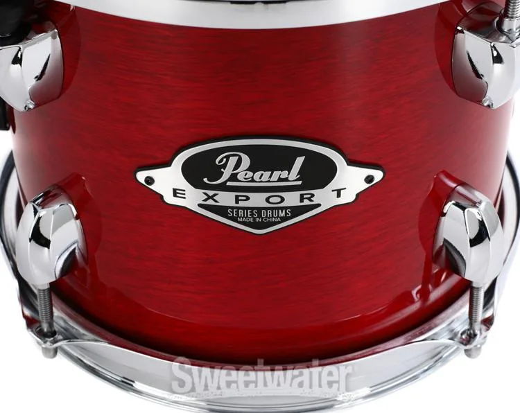  Pearl Export EXL Tom Pack - 8-inch x 7-inch, Natural Cherry