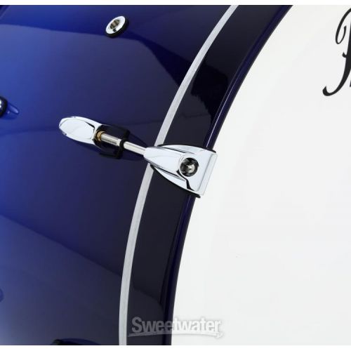  Pearl Masters Maple Pure Bass Drum - 14 x 24 inch - Kobalt Blue Fade Metallic