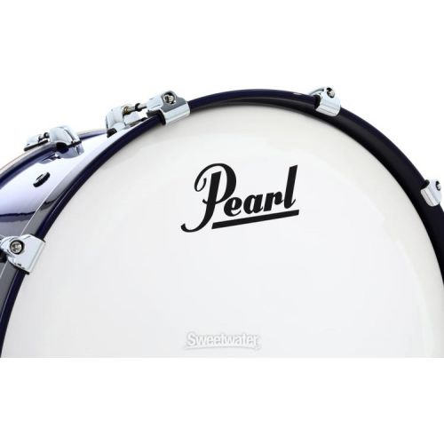  Pearl Masters Maple Pure Bass Drum - 14 x 24 inch - Kobalt Blue Fade Metallic