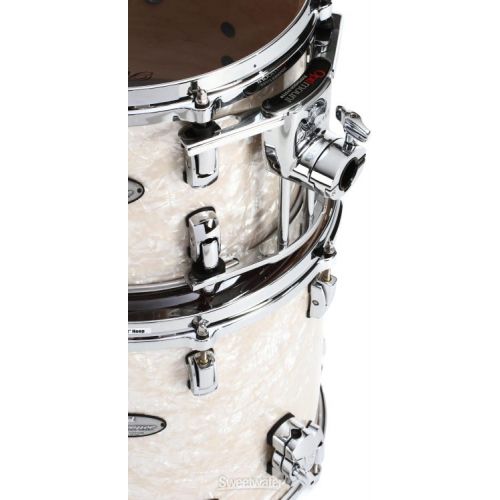  Pearl Music City Custom Reference Series RF320J/C 3-piece Shell Pack - Nicotine White Marine Pearl Wrap