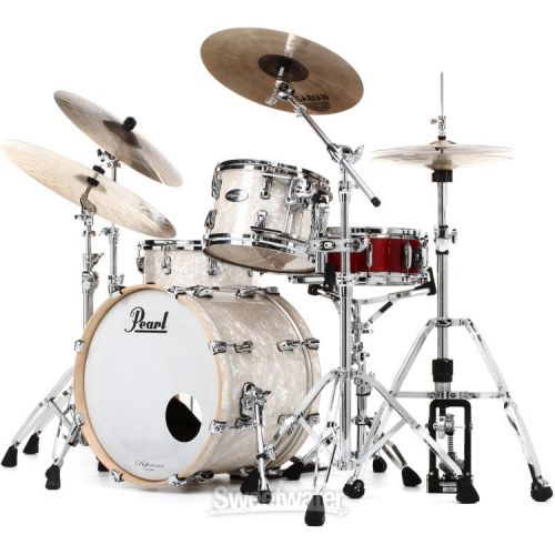  Pearl Music City Custom Reference Series RF320J/C 3-piece Shell Pack - Nicotine White Marine Pearl Wrap