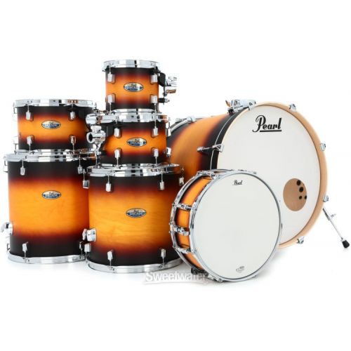  Pearl Decade Maple DMP927SP/C 7-piece Shell Pack with Snare Drum - Classic Satin Amburst