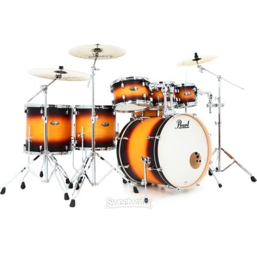  Pearl Decade Maple DMP927SP/C 7-piece Shell Pack with Snare Drum - Classic Satin Amburst