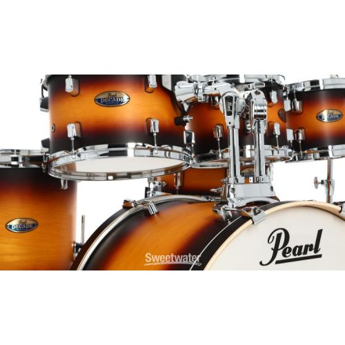  Pearl Decade Maple DMP927SP/C 7-piece Shell Pack with Snare Drum - Classic Satin Amburst