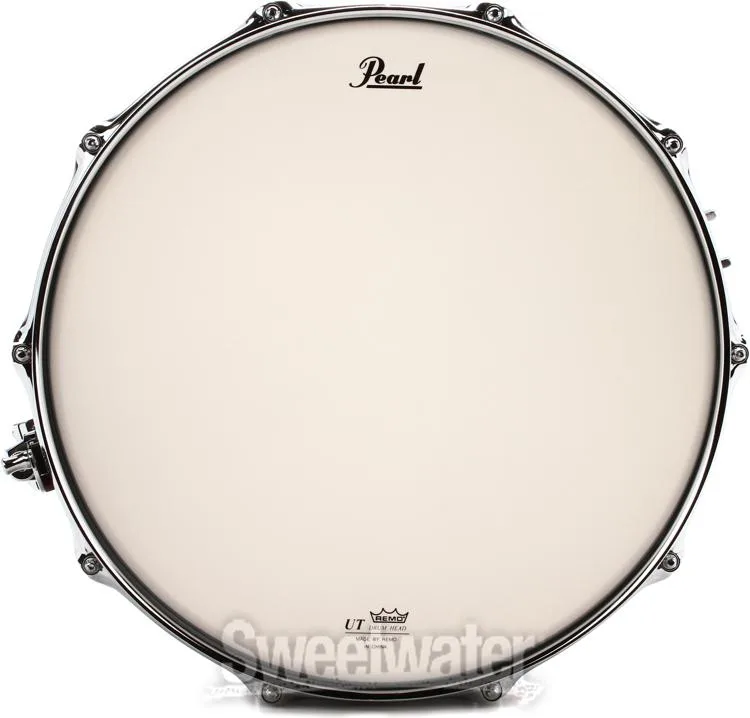  Pearl Masters Maple Complete Snare Drum - 5.5 x 14-inch - Natural Banded Redburst