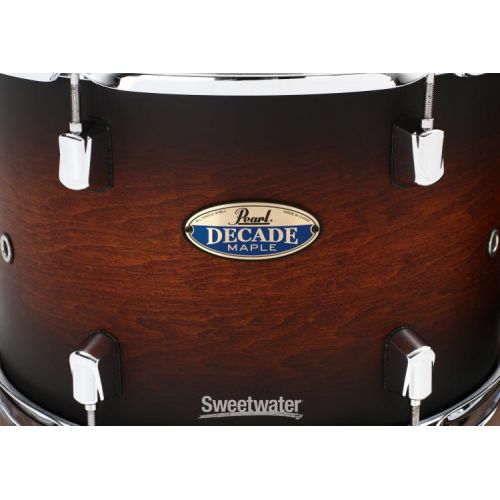  Pearl Decade Maple DMP943XP/C 3-piece Shell Pack - Satin Brown Burst