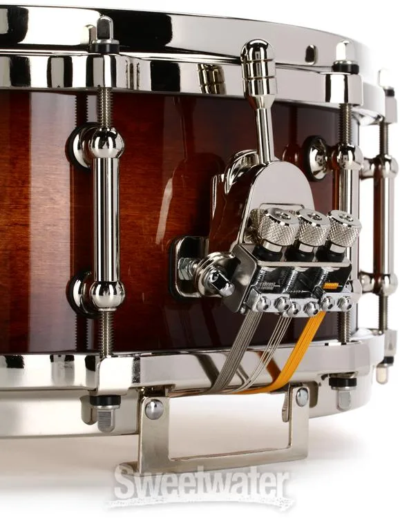  Pearl Philharmonic Snare Drum 5-inch x 14-inch - Gloss Barnwood Brown